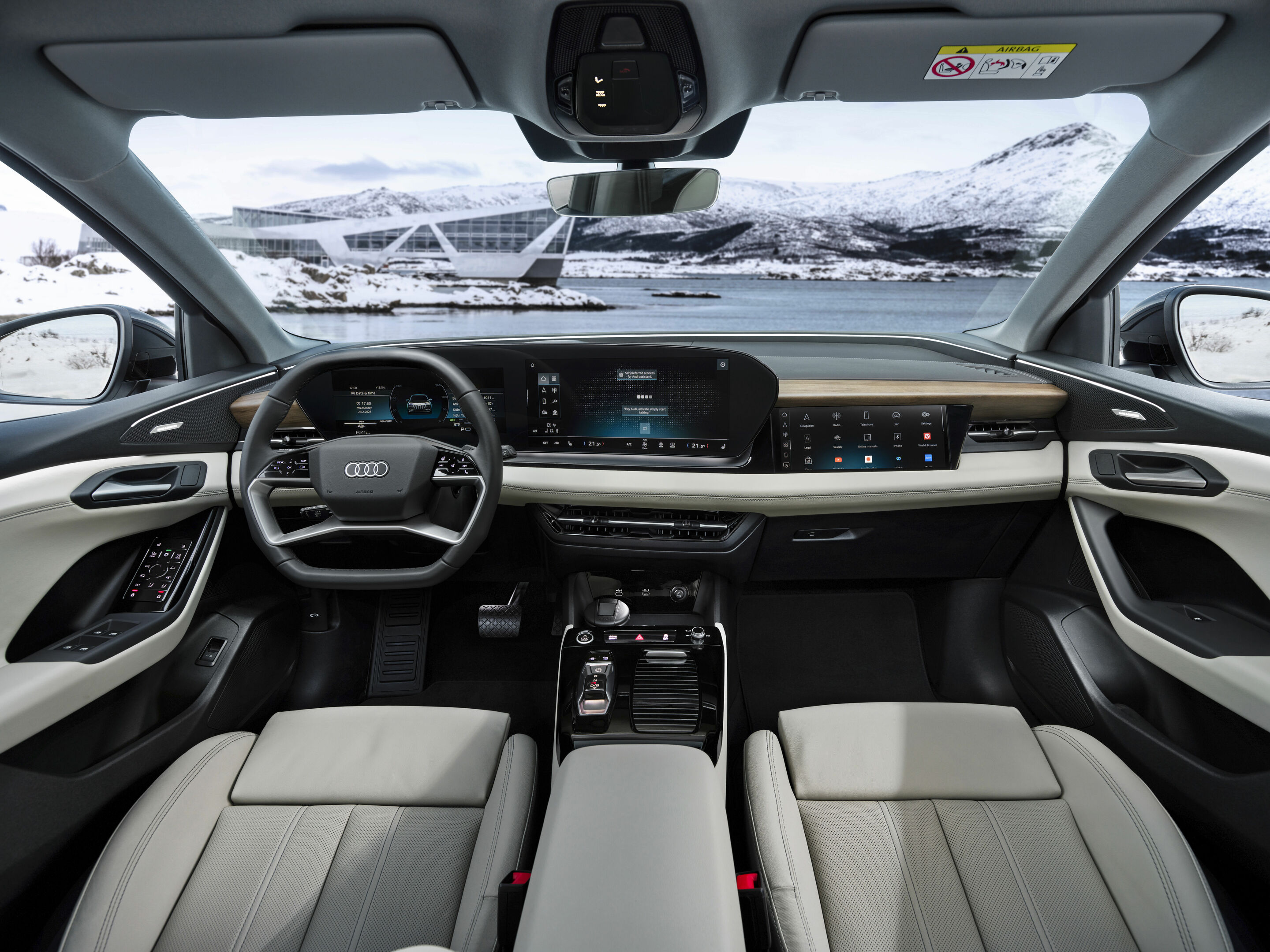 Audi Q6 e-tron quattro - Cockpit