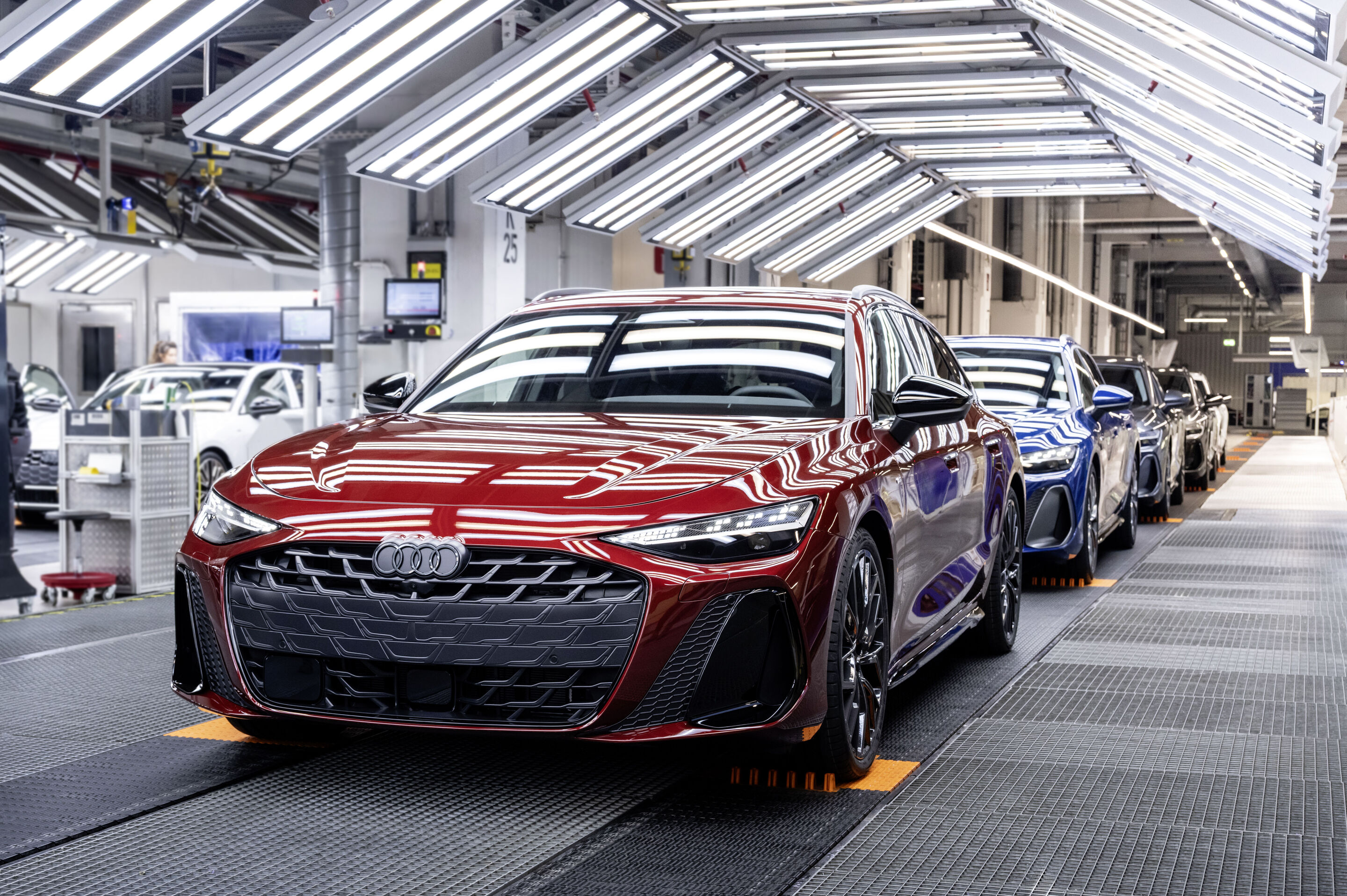 Produktion Audi A6 am Standort Neckarsulm - Der neue A6 im Finish